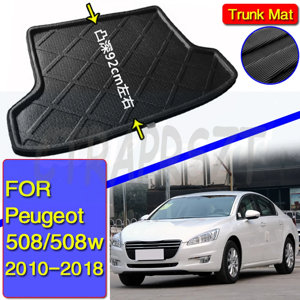 Tappetini Per Bagagliaio Per Peugeot 508 Sw 508Sw 2010 ~ 2018 Tappetini Per Tappetini Tappetini Per Bagagliaio Per Auto Accessori Per Interni Auto