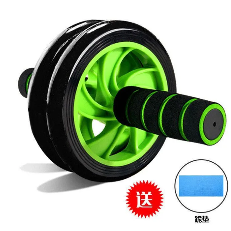 The New Two-wheeled Mute Abdomen Wheel, Thin Waist And Abdomen, Home Abdomen For Good Shape, Wheel