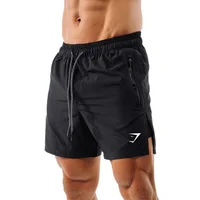 Men's 2-in-1 Double Layer Printed Casual Fitness Training Shorts Loose Muscle Sport Shorts Comfortable Spring Summer Shorts