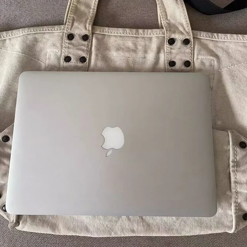 KAPITAL Hirata Kazuhiro retro heavyweight washed and distressed men's and women's shoulder crossbody messenger tote bag