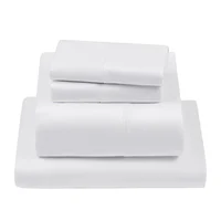 100% Egyptian Cotton 400TC Bedding Bed Sheet Set Luxury Fitted Sheet Flat Sheets With Pillowcase Bedsheet Soft Comfort Bed Lines 1