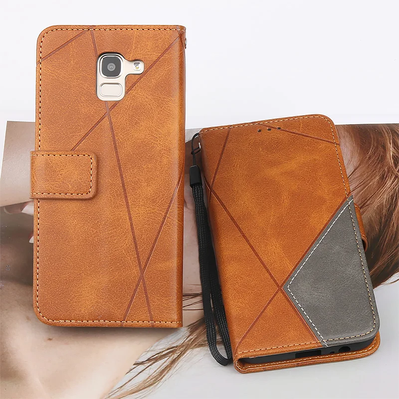 Deluxe Leather Flip Wallet Case with Card Holder