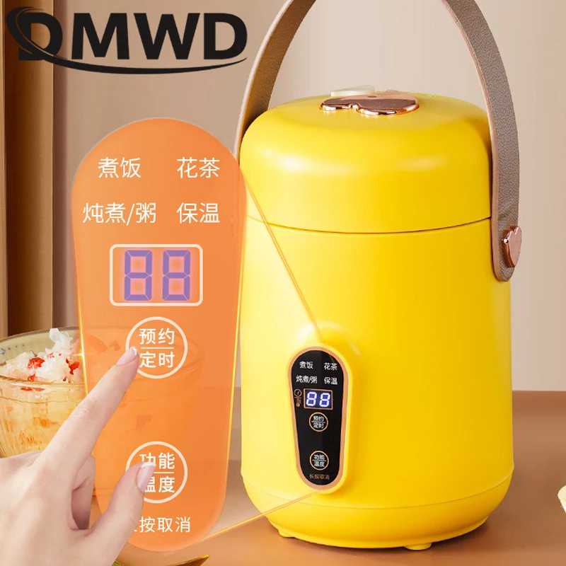 110V Electric Kettle Health Tea Water Boiler Stew Hot Pot Soup Porridge Slow Cooker Rice Cooking Heating Lunch Box Food Warmer 3
