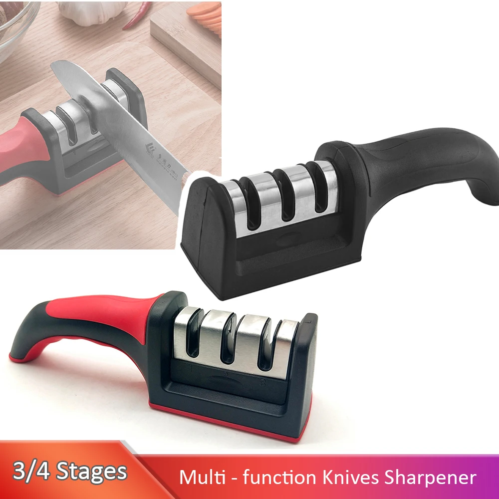 Knife Sharpener Handheld Multi function Type Quick Sharpening Tool With