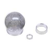 10pcs Acrylic Clear Display Stand Sphere Holder Crystal Ball Quartz Glass Gems Base Pedestal Support Decor Transparent Pedestal 1