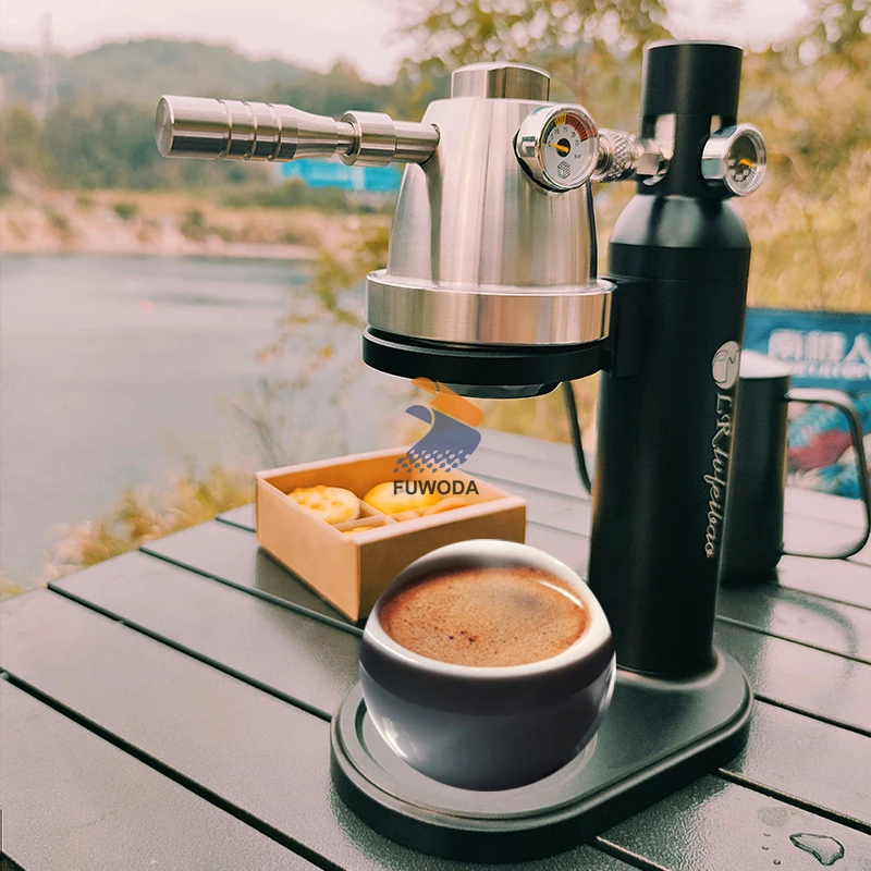 Portable Manual Home Outdoor Air Pump Air Pressure Extraction Espresso  Semi-automatic Coffee Maker Pneumatic Coffee Machine - AliExpress