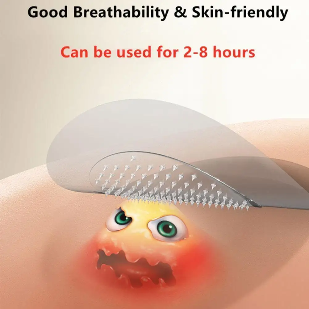 Stickers Microneedles Anti Acne Pimple Removal Soothing Face Zits Treatment Sticker Healing Skin Blemish Patches Master F0E4 24pcs sheet acne pimple patch invisible acne stickers blemish treatment acne master pimple remover tool skin care