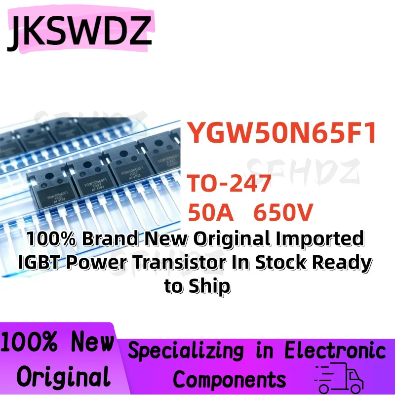 Wholesale Pack of 5 Original Brand New IGBT Transistors in TO-247 Package