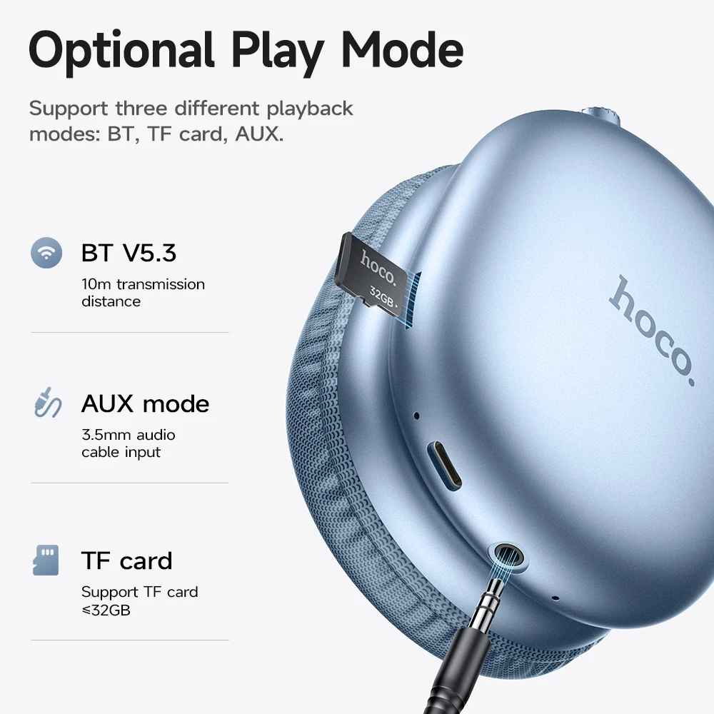 HOCO W35 Max AirBeat 90H Headphones