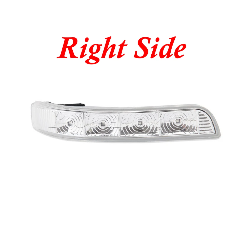 Left and Right LED Wing Mirror Indicator Lens Turn Signal Light