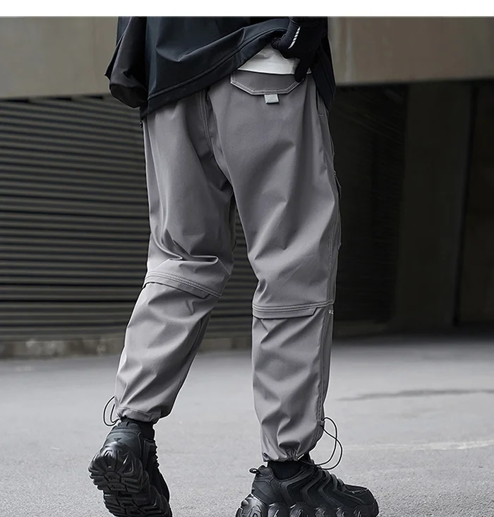 slim fit cargo pants Hop Hip Multi-pocket Function Cargo Pants Mens Oversized Joggers Pants Men Trousers Streetwear Tactical Clothing plus size cargo pants