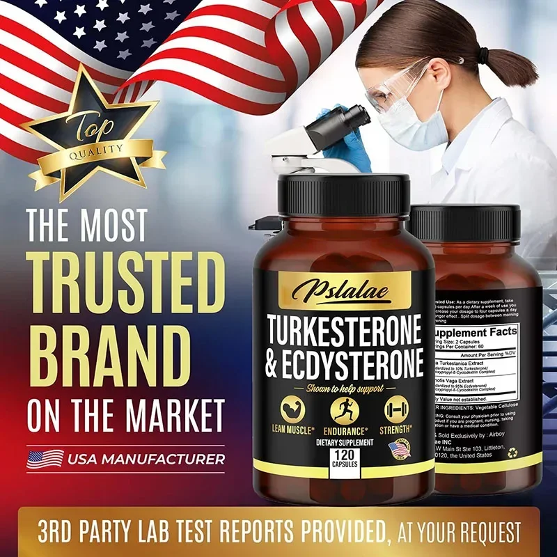Turcosterone&Ecdysterone-Improves Exercise Endurance,High Intensity Exercise Supplementation,Muscle Mass and Lean Muscle Mass