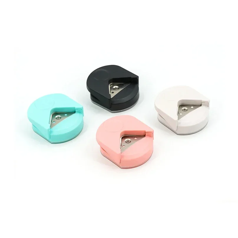 Mini Rounders Paper Puncher Scrapbooking R4 Sharp Corner Trimming Card Photo Cutter Supplies Cortador De Papel Trimmer
