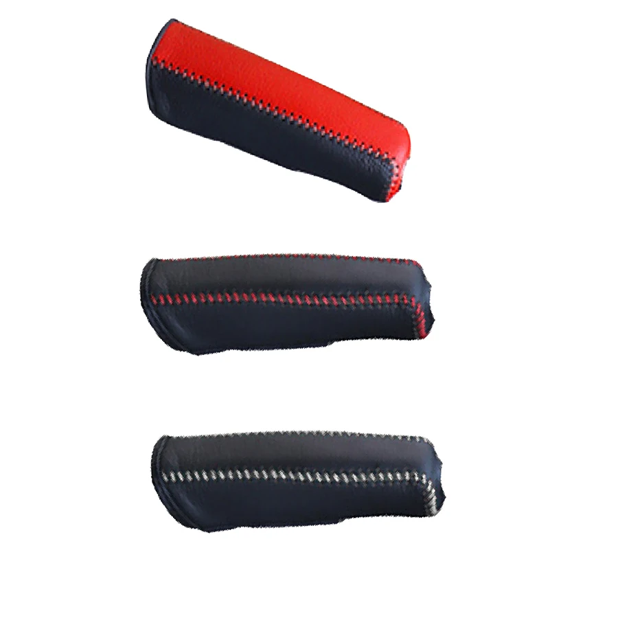 Leather Hand Brake Cover Protective Sleeve for Toyota Camry RAV4 Prado Corolla YARIS KIA Rio Sorento Sportage K2 K3 K4 K5