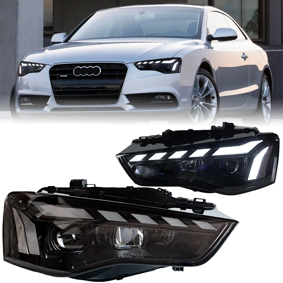 Audi a5 純正ヘッドライト　完備品 US AUDI アウディ純正 A5 B8.5 USヘッドライト / ランナウェイ