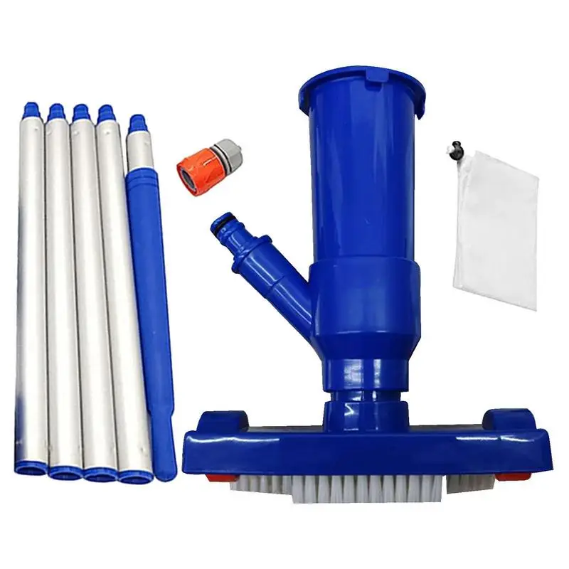 

Pool Vacuum Cleaning Tool Handheld Design Pool Leaf Cleaner Easy To Use Cleaning Tool For Home Pools Backyard Pools Inflatable