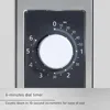 NE-1025F Compact Light-Duty Countertop Commercial Microwave Oven with 6-Minute Electronic Dial Control Timer, Bottom Energy 5