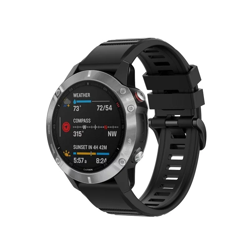 Premium Silicone Watch Strap - QuickFit, Multi-Size Options, Durable and Versatile Design
