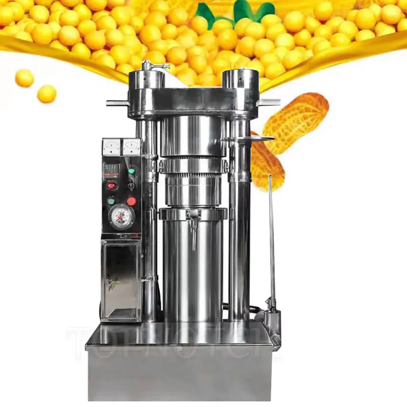 Pressa Idraulica Per Olio Di Sesamo Pressa A Freddo Di Grande Capacità Pressa Per Olio Idraulico Per Burro Di Cacao