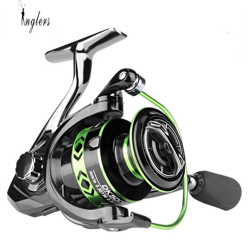 

Metal Spool Water Resistance Saltwater Spinning Reel 5.0:1 DEUKIO DK2000-7000 1BB Fishing Reels Spinning 8KG Max Drag Gear Ratio