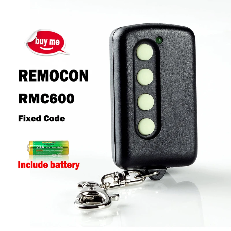 New REMOCON RMC600 250-450MHz Adjustable Frequency Garage / Gate Remote ...