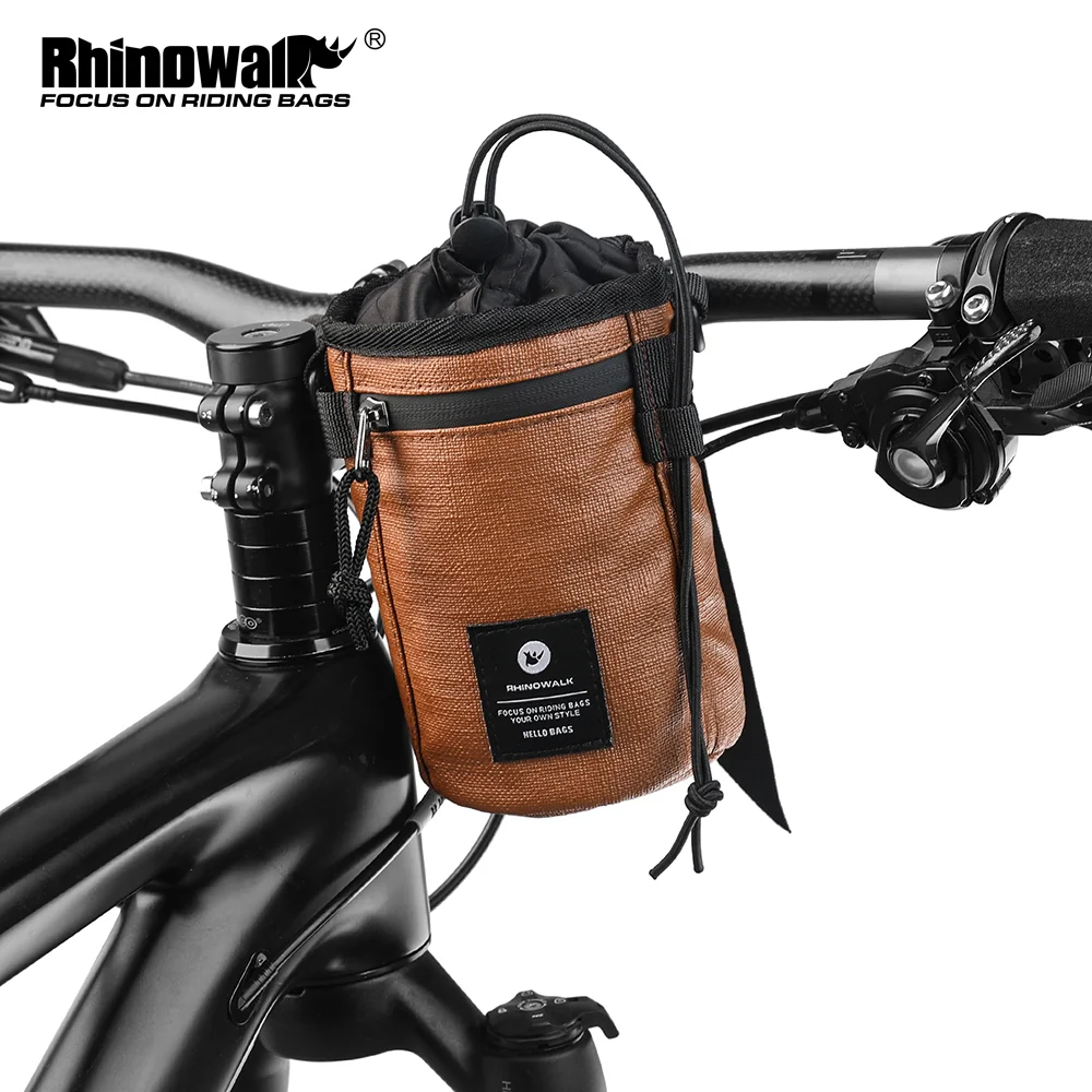 Rhinowalk Bike Bag Handlebar Stem Bag Cycling Water Bottle