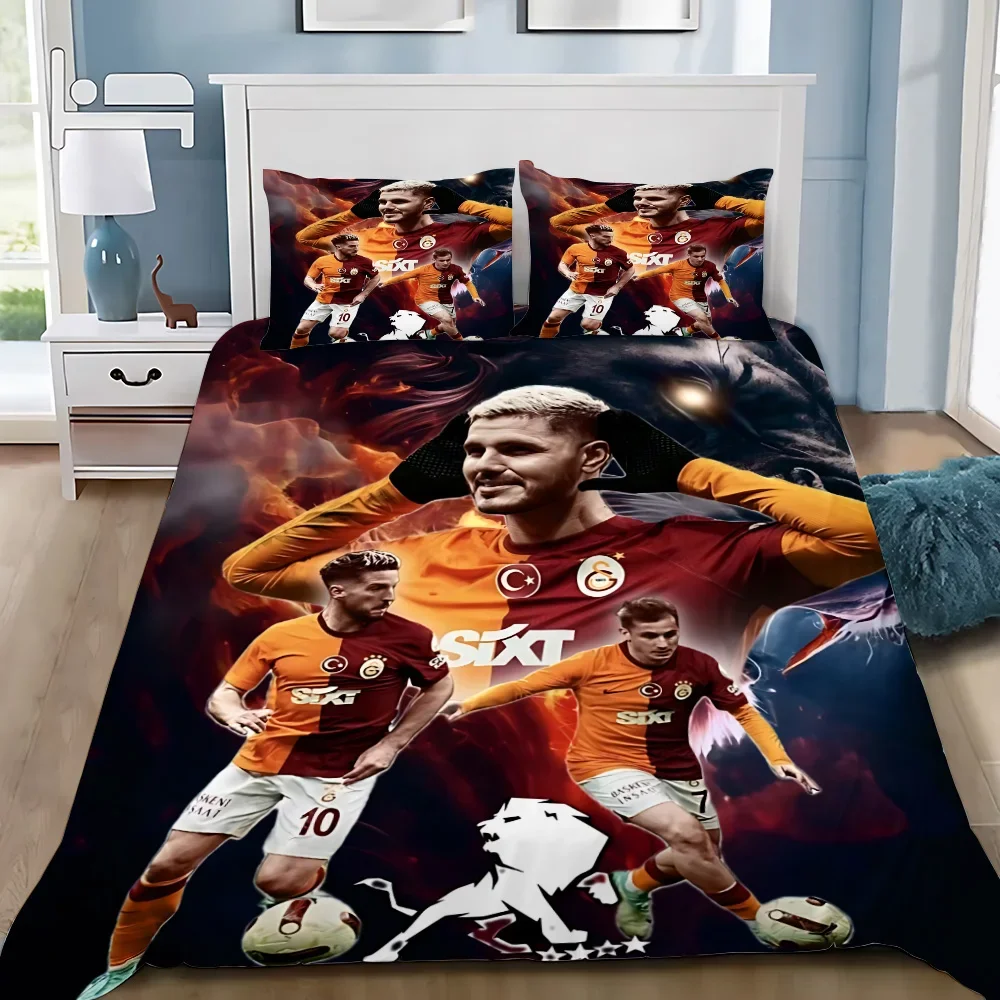 Duvet Cover Pillowcase Bedding Set Football Club G-Galatasarays Adult  BoyGirl Bedroom Decoration Children Gift Single Large Size - AliExpress, image size:1000x1000