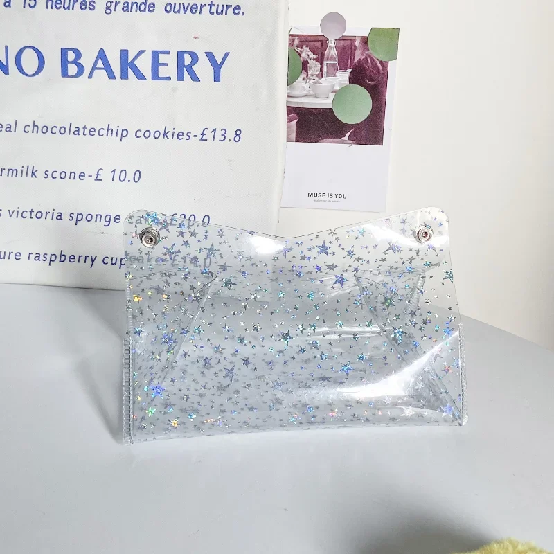 Korea INS tissue box Decor Tissue Box Case Clear PVC Napkin Tissue Organizer Holder Paper Storage Bags Cosmetic Box Case Pouc 6