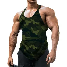  Camouflage Summer Fitness Tank Top Men Bodybuilding New Gyms Clothing Fitness Men Shirt Slim Fit Vests Mesh Singlets Muscle Tops 