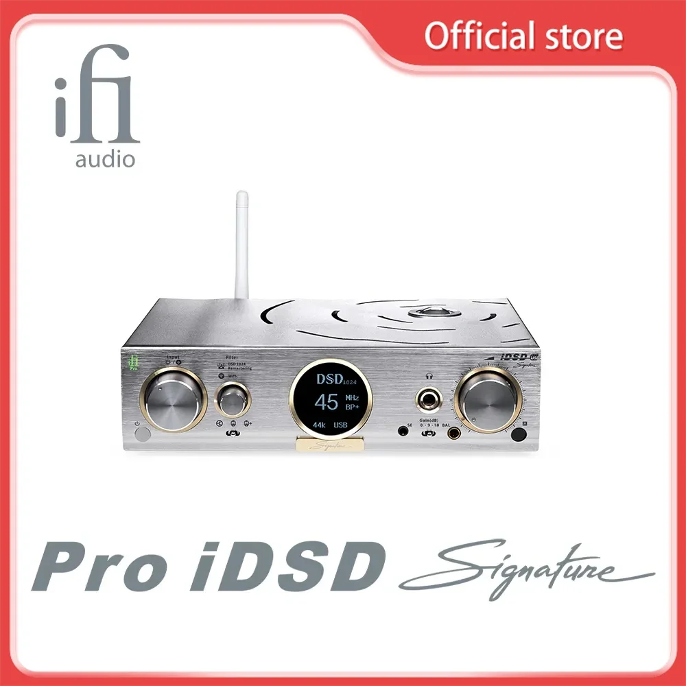 Ifi Pro Idsd Signature Lossless Webcast Digital Broadcast Audio Decoder Amplificatore Per Cuffie Gallstone All In One Machine
