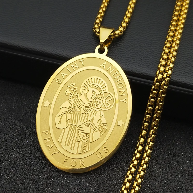 Saint Anthony Prayer Necklace 3