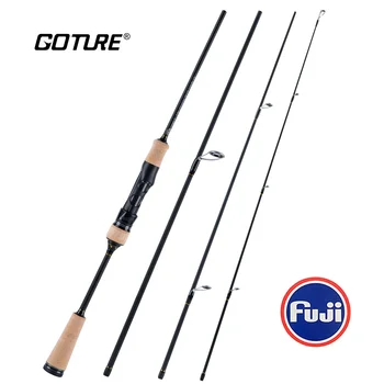 Goture DELIGHT 1.8m-2.2m Fuji Guide Ring Trout Fishing Spinning Rod 1