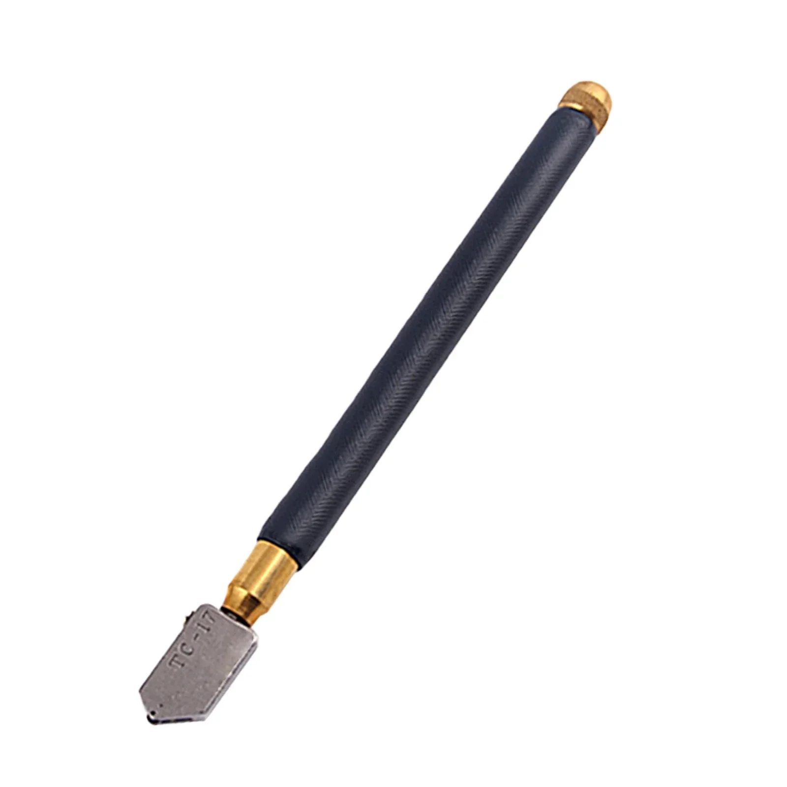 Glass Cutter TOYO TC-17 Oil Glass Cutter Metal Handle Diamond Straight Head Cutting Tool
