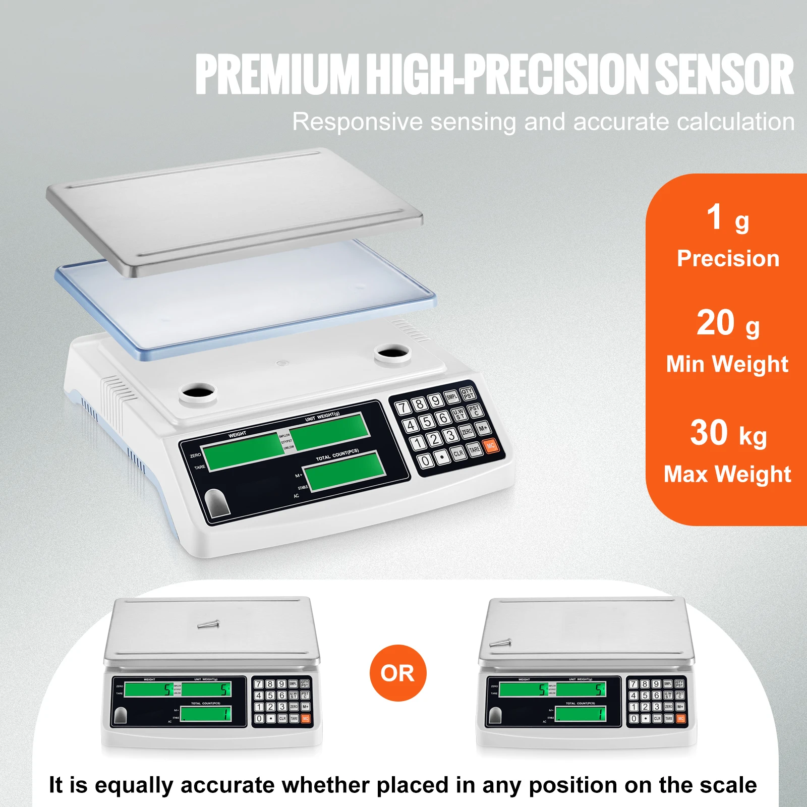 Digital Industrial Counting Scale 30kg