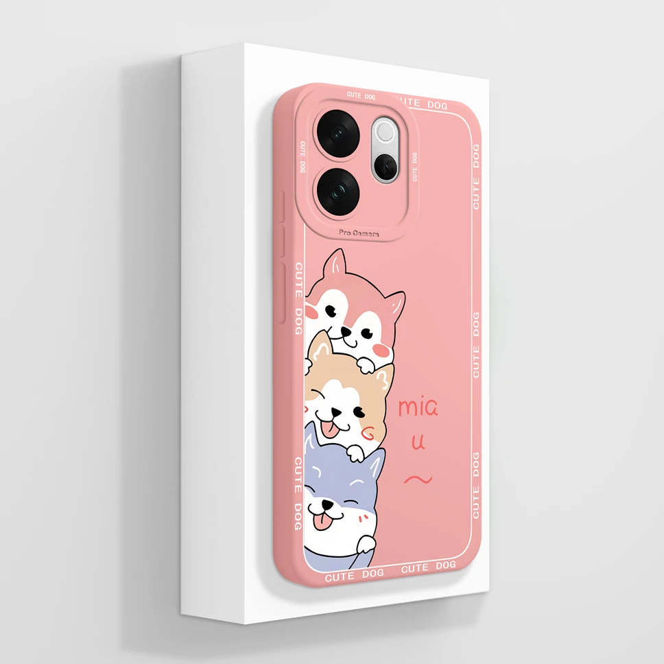 Mountain Print Liquid Silicone Protective Case Cover