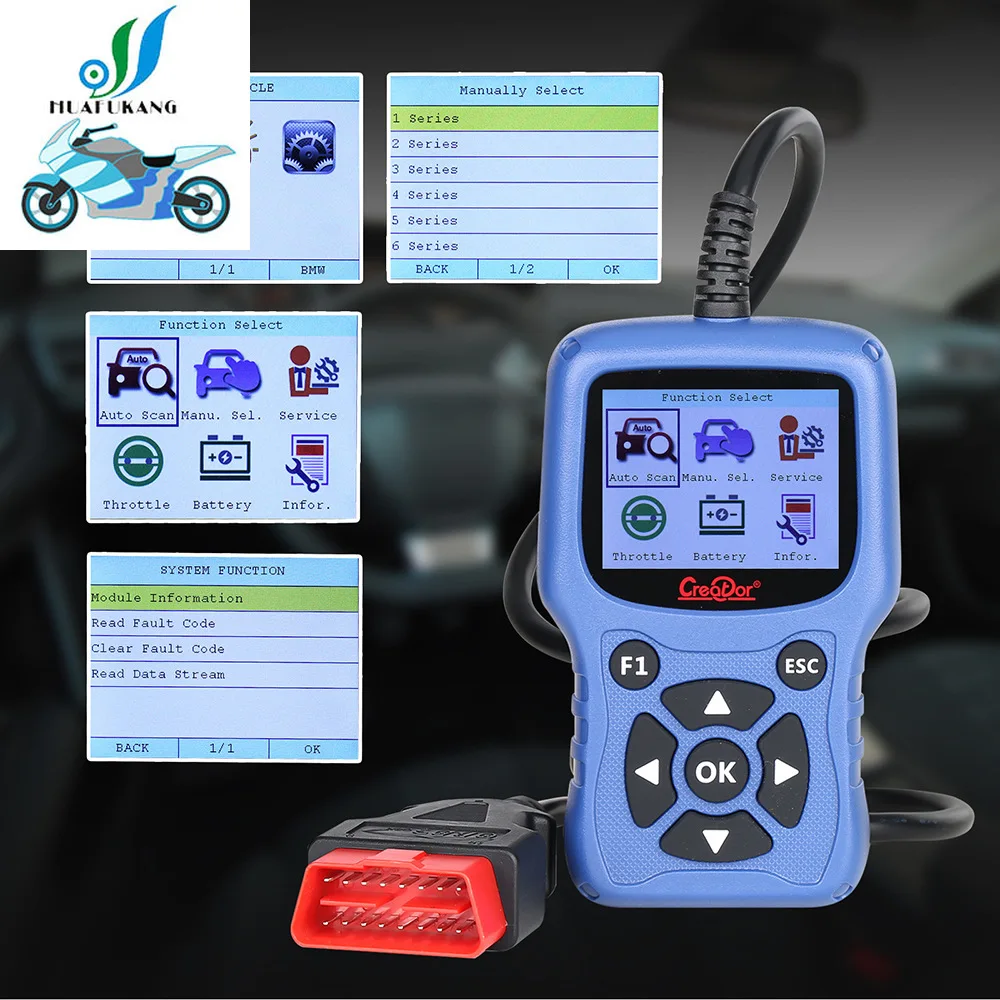 Creator C420 BMW OBD2 Scanner for BMW Code Reader with Multi