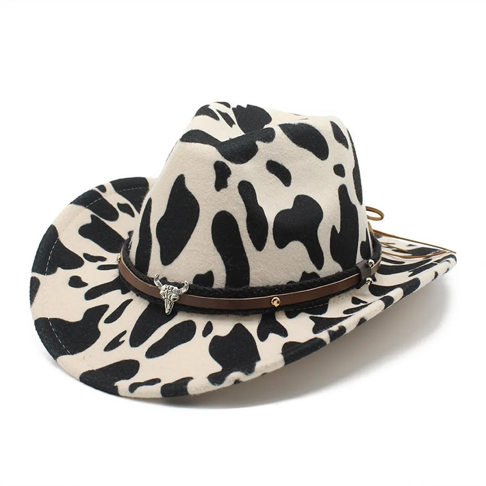 Unisex Cowboy Hat Leisure Jazz Cap For 