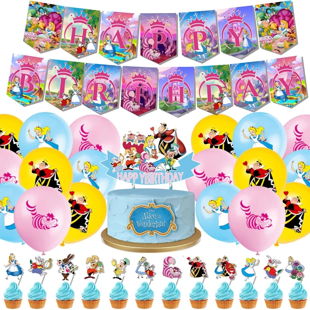 Disney Alice in Wonderland Birthday Party Celebration Decoration