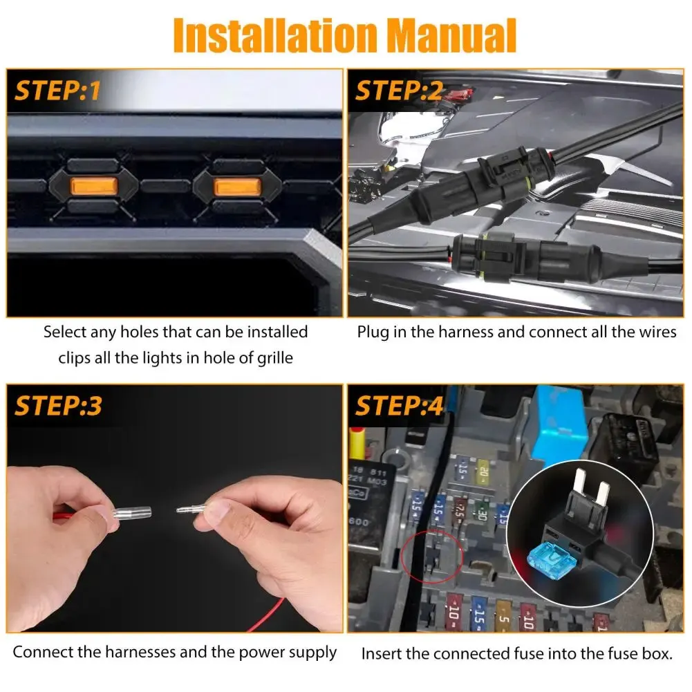 ڹ LED  ׸ , IP67  SUV  ׸  ŰƮ, ǻ  , ̾ ϳ׽  , , 4 