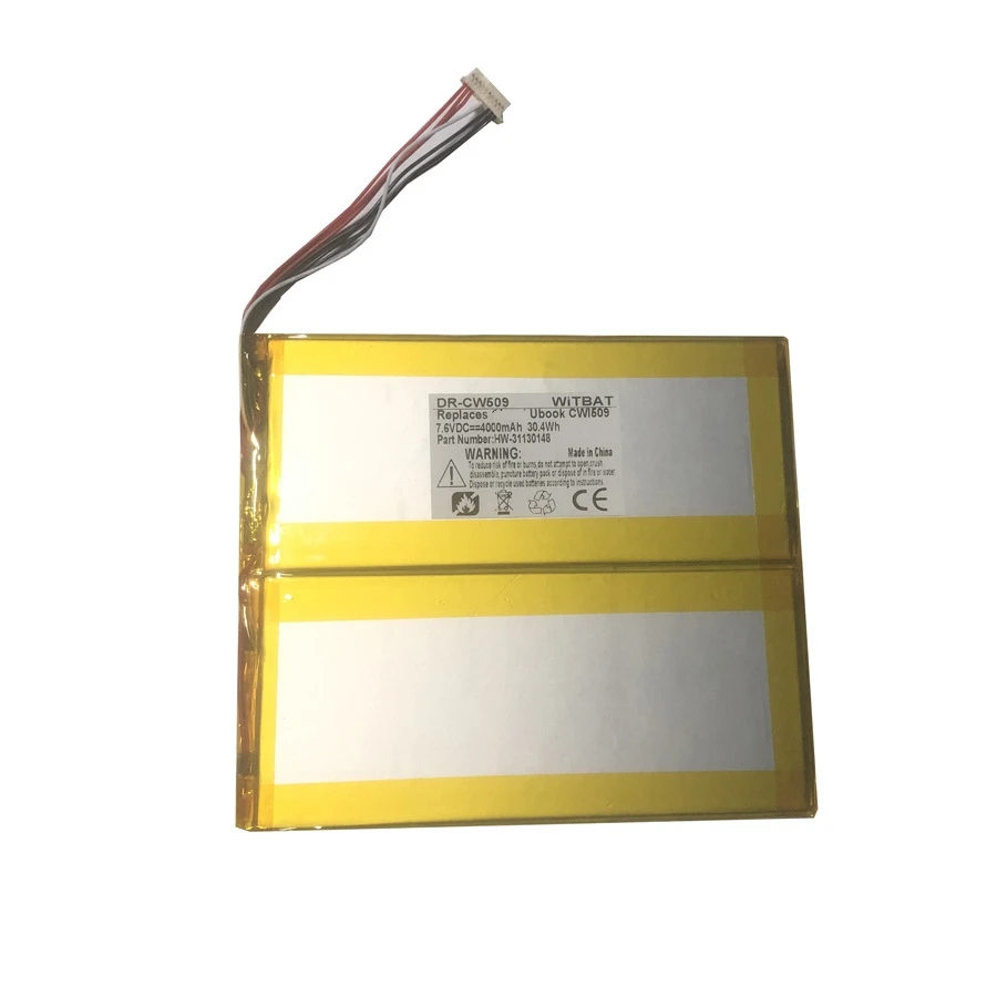Bateria de Substituição Chuwi Hi10 go Laptop Hi10x Cwi513 3561842s1p 7.6v 3000mah 4000mah Tablet pc Novo - Imagem 4