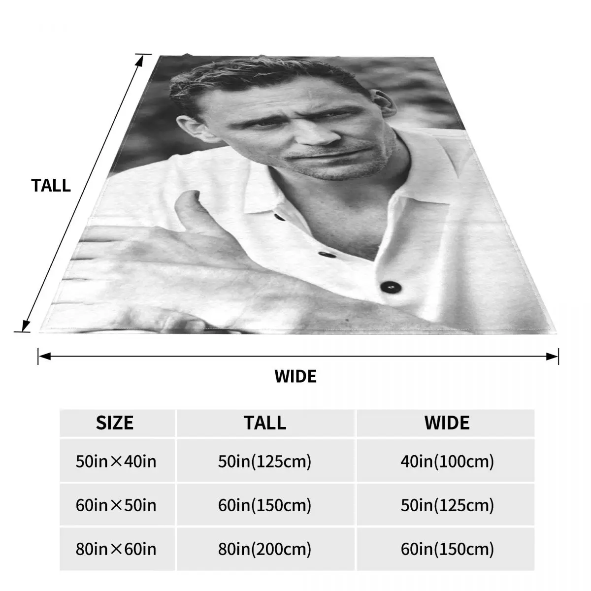 Tom Hiddleston Blankets Coral Fleece Plush Spring/Autumn Actor Multifunction Soft Throw Blanket for Sofa Outdoor Bed