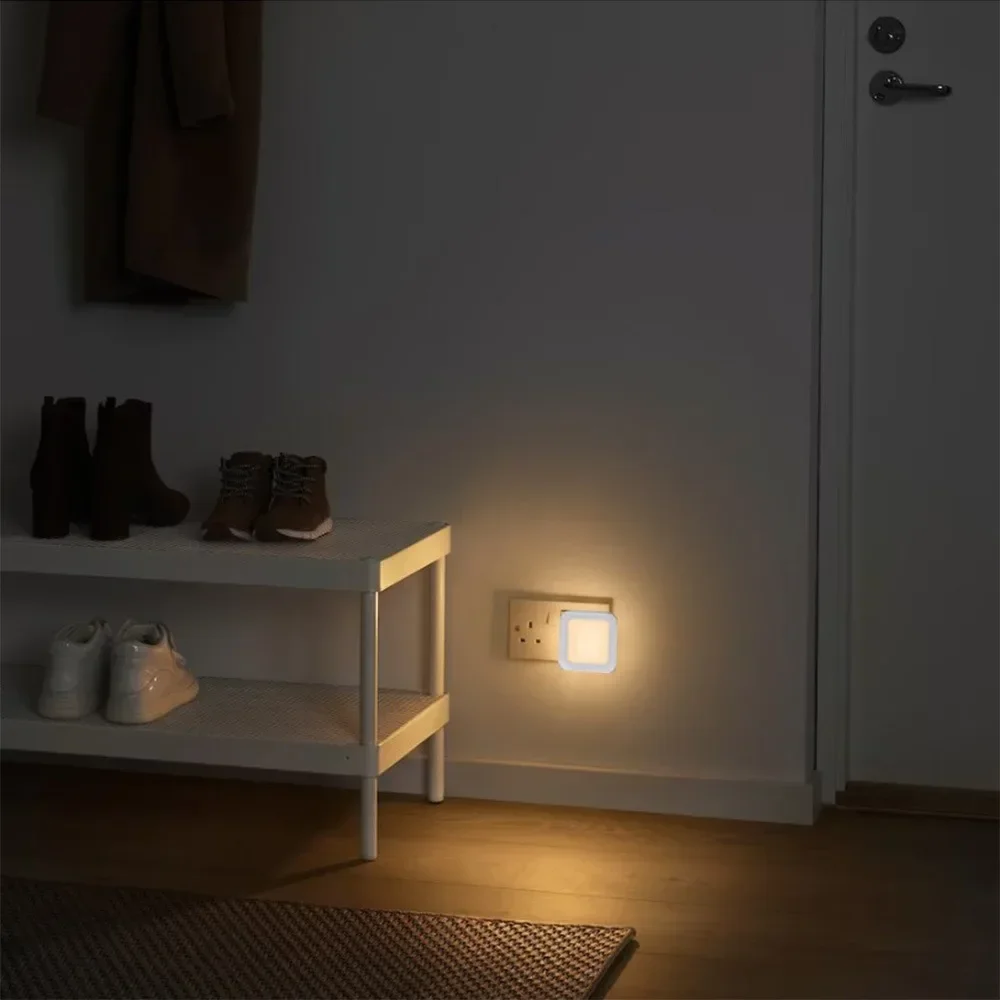 LED Night Lamp Wireless Motion Sensor Light US EU UK AU Plug Sensor Night Lamp Dimmable Lights for Bedroom Corridor Lighting