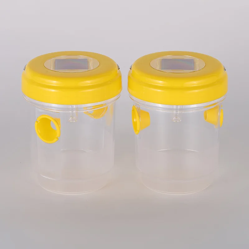 Solar-Powered UV LED Insect Trap for Wasps and Yellow Jackets