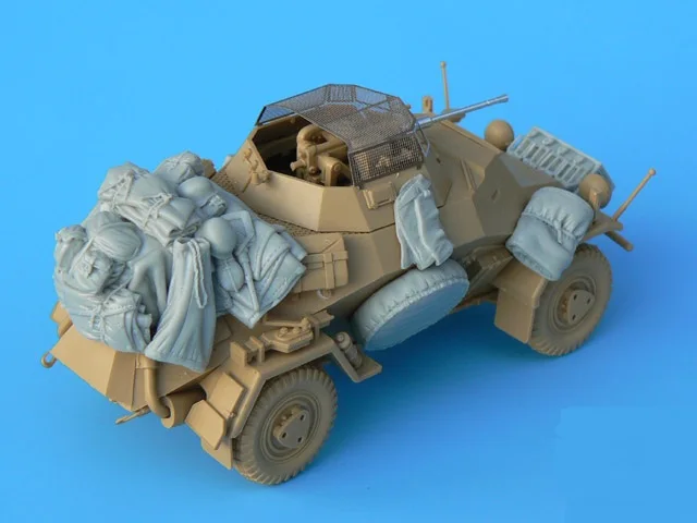 1:35 Scale Resin Die-cast Armored Vehicle Tank Chariot Parts Modification Does Not Include Unpainted Tank Model 2