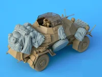 1:35 Scale Resin Die-cast Armored Vehicle Tank Chariot Parts Modification Does Not Include Unpainted Tank Model 2