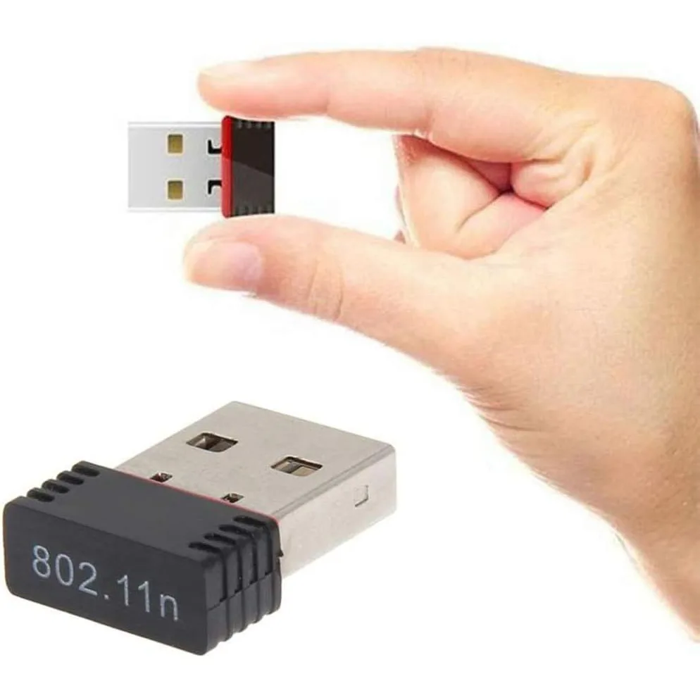 미니 WiFi 어댑터 드라이버가 필요 없는 네트워크 신호 수신기 데스크탑 컴퓨터용 USB 플러그 앤 플레이 - 편리하고 빠른 연결성