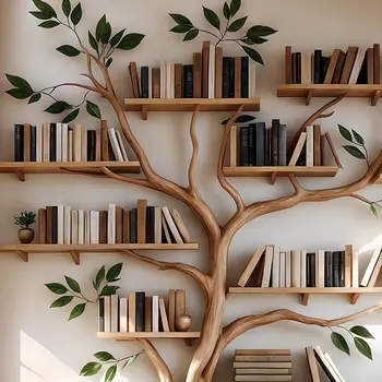 Tree Branch Bookshelf 1