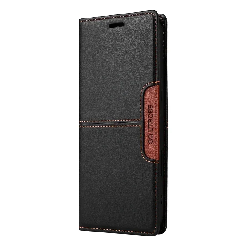 Flip Leather Phone Case with Wallet Card Slots and Magnetic Cover