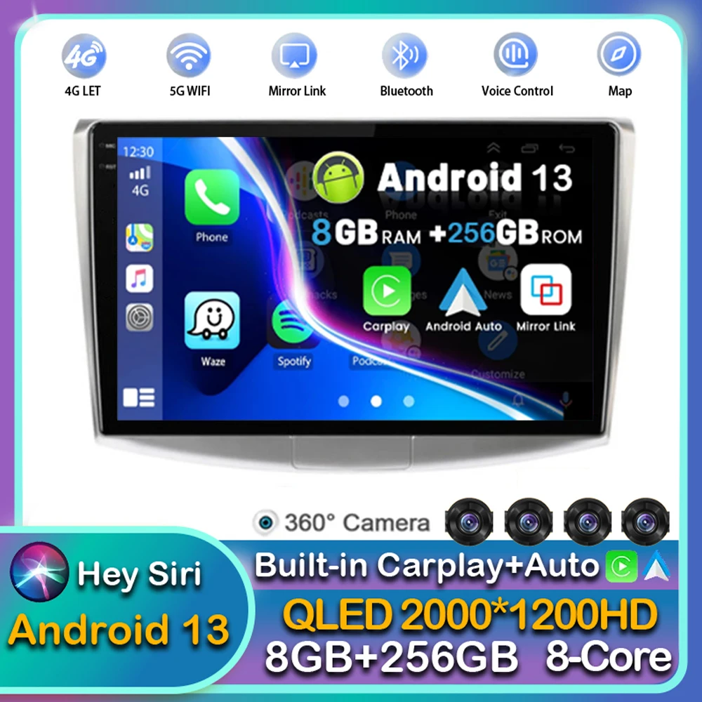 

Android13 Carplay Auto Car Radio For Volkswagen VW Passat B6 B7 B8 CC 2007 -2019 2020 2021 Multimedia Player GPS Stereo DSP WIFI