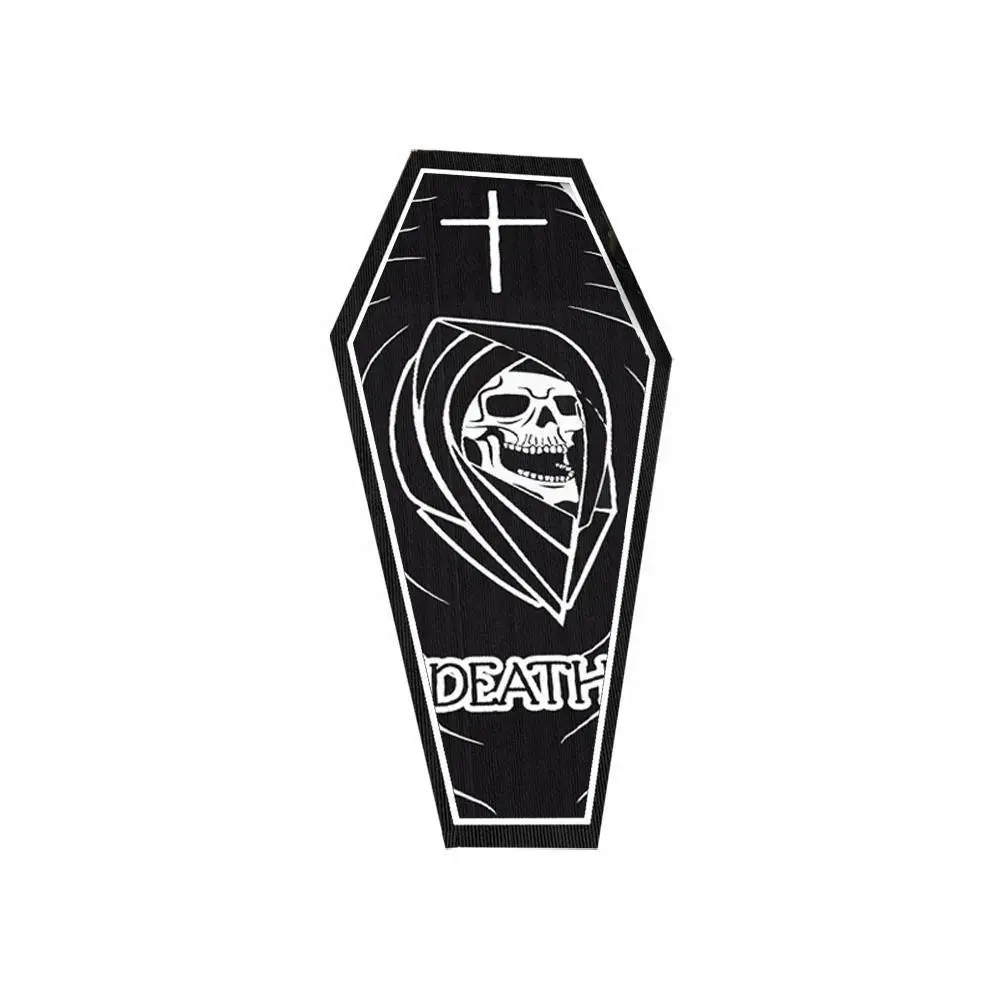 

Carpet Gothic Dark Wind Bedside Carpet Halloween Skull Slip European Floor Funny Mat American Foot Decoration Non Mat And R9A9